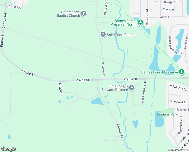 map of restaurants, bars, coffee shops, grocery stores, and more near 37 South River Street in Aurora