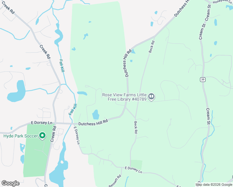 map of restaurants, bars, coffee shops, grocery stores, and more near 37 Dutchess Hill Road in Poughkeepsie