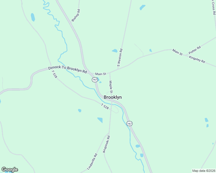 map of restaurants, bars, coffee shops, grocery stores, and more near 2-7098 Maple Street in Kingsley