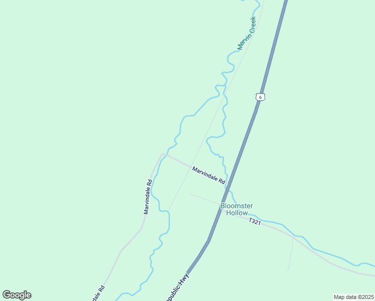 map of restaurants, bars, coffee shops, grocery stores, and more near Marvindale Road in Smethport