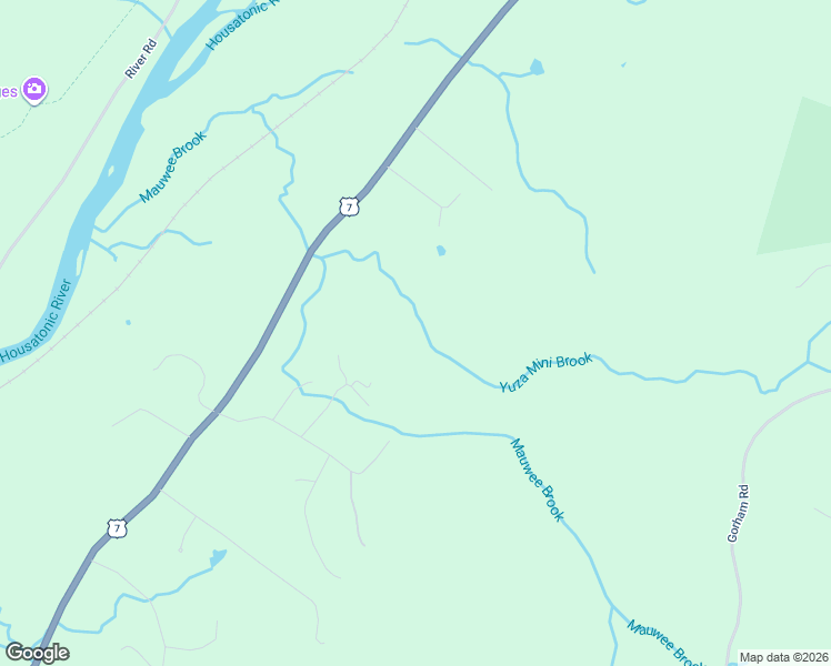 map of restaurants, bars, coffee shops, grocery stores, and more near 23 Mauwee Brook Road in Kent