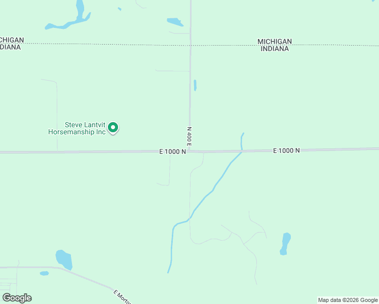 map of restaurants, bars, coffee shops, grocery stores, and more near 4000 East 1000 North in La Porte