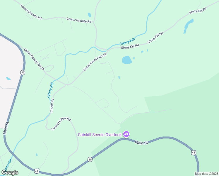 map of restaurants, bars, coffee shops, grocery stores, and more near 92 Sidney Street in Kerhonkson