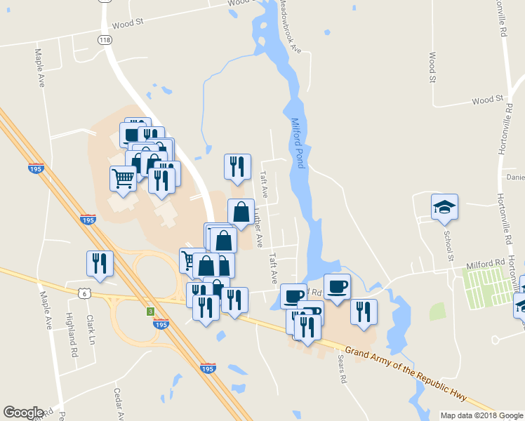 map of restaurants, bars, coffee shops, grocery stores, and more near 10 Villa Avenue in Swansea