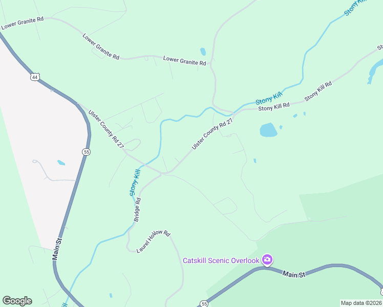 map of restaurants, bars, coffee shops, grocery stores, and more near 637 Granite Road in Kerhonkson