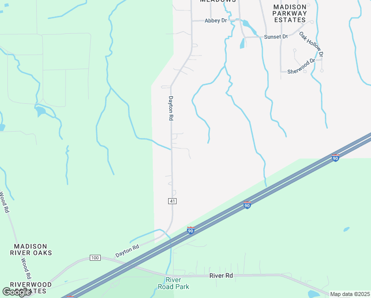 map of restaurants, bars, coffee shops, grocery stores, and more near 4367 Dayton Road in Madison