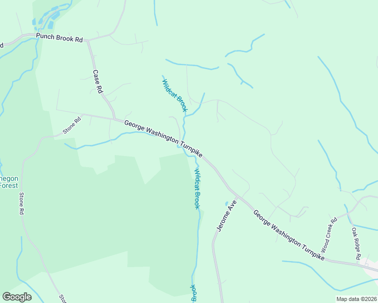 map of restaurants, bars, coffee shops, grocery stores, and more near 303 George Washington Turnpike in Burlington
