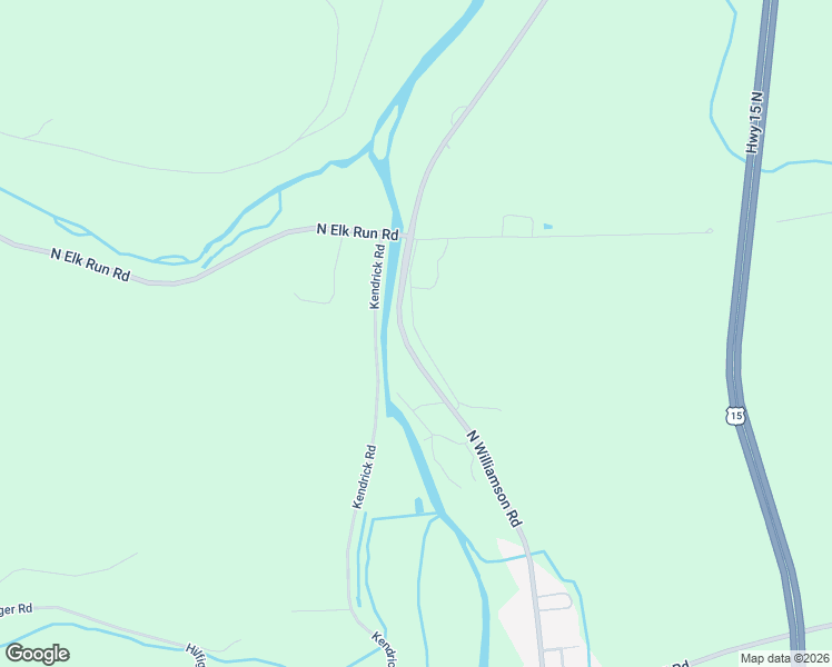 map of restaurants, bars, coffee shops, grocery stores, and more near Cowan Road in Tioga County