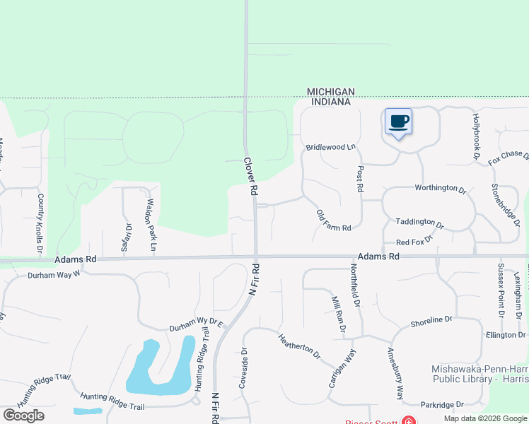 map of restaurants, bars, coffee shops, grocery stores, and more near 50935 Stone Hill Court in Granger