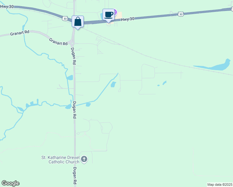 map of restaurants, bars, coffee shops, grocery stores, and more near 300 Fays Court in Sugar Grove