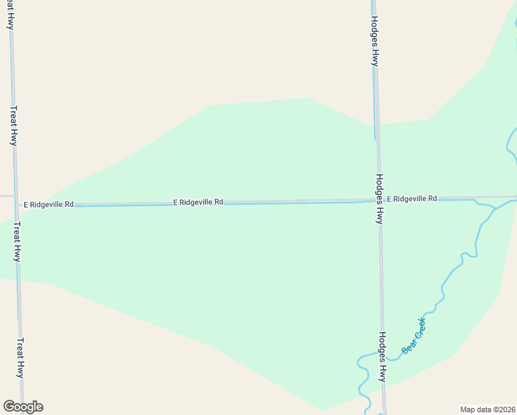 map of restaurants, bars, coffee shops, grocery stores, and more near 3643 East Ridgeville Road in Jasper