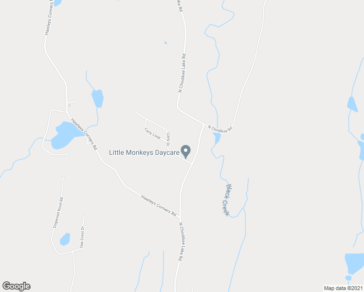 map of restaurants, bars, coffee shops, grocery stores, and more near 612 North Chodikee Lake Road in Highland