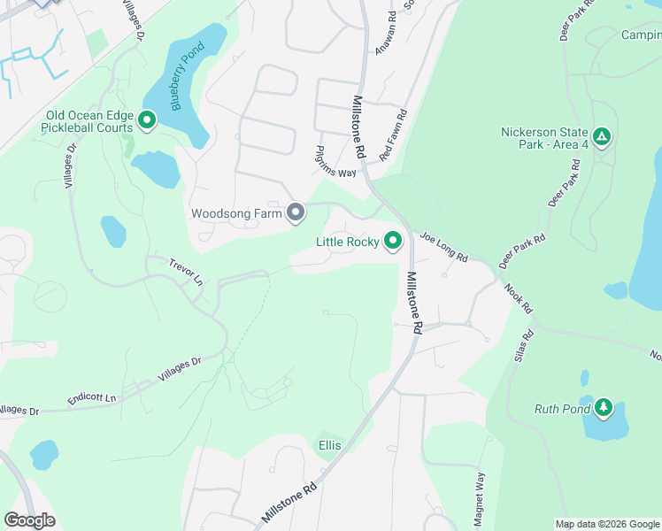 map of restaurants, bars, coffee shops, grocery stores, and more near 290 Fletcher Lane in Brewster