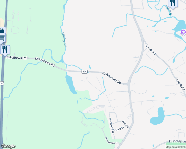 map of restaurants, bars, coffee shops, grocery stores, and more near 13 Holt West in Hyde Park