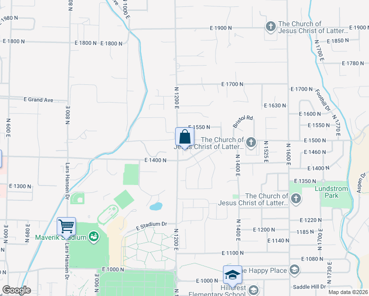map of restaurants, bars, coffee shops, grocery stores, and more near in Logan