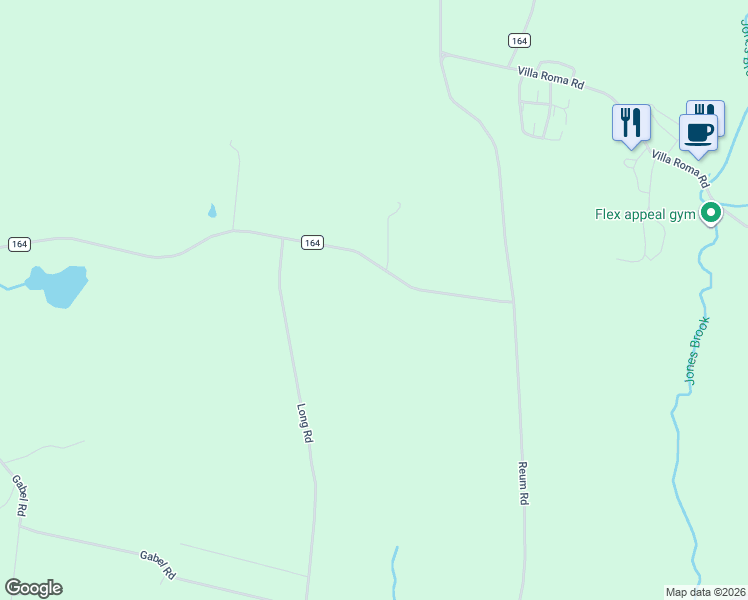 map of restaurants, bars, coffee shops, grocery stores, and more near 859 County Road 164 in Callicoon