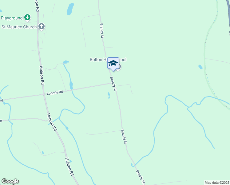 map of restaurants, bars, coffee shops, grocery stores, and more near 101 Brandy Street in Bolton
