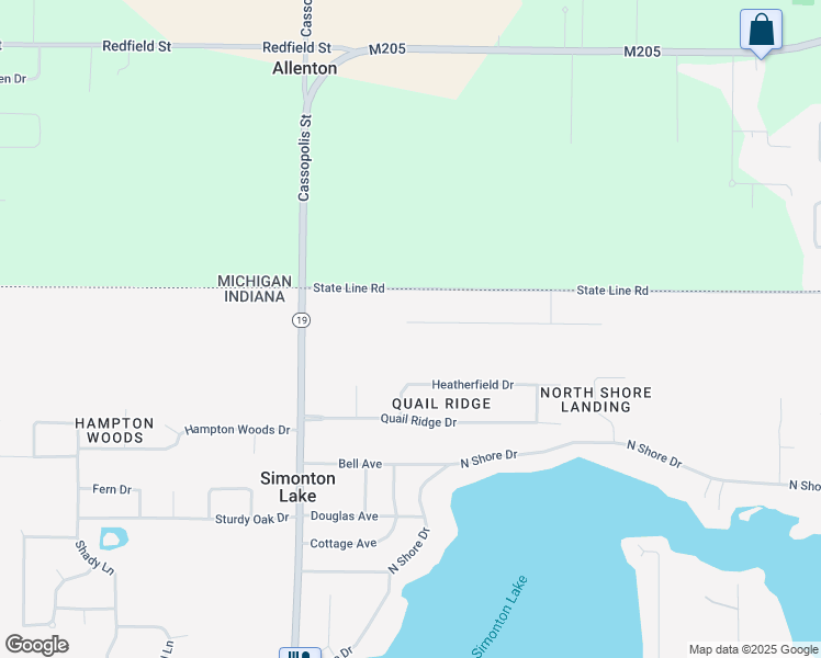 map of restaurants, bars, coffee shops, grocery stores, and more near 26206 Northland Crossing Drive in Elkhart