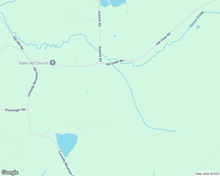 map of restaurants, bars, coffee shops, grocery stores, and more near 1698 Old State Road in Mainesburg