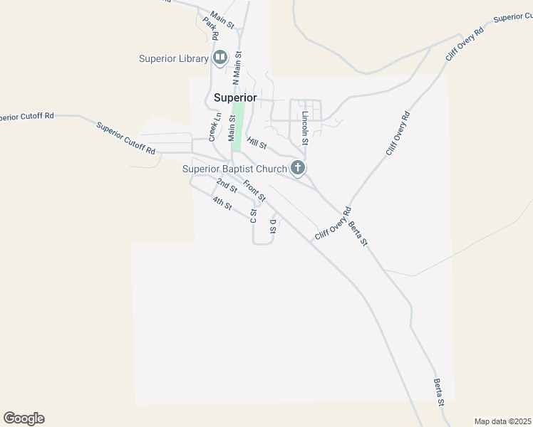 map of restaurants, bars, coffee shops, grocery stores, and more near 69 D in Superior