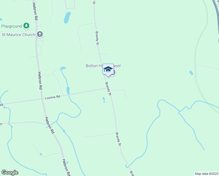 map of restaurants, bars, coffee shops, grocery stores, and more near 101 Brandy Street in Bolton