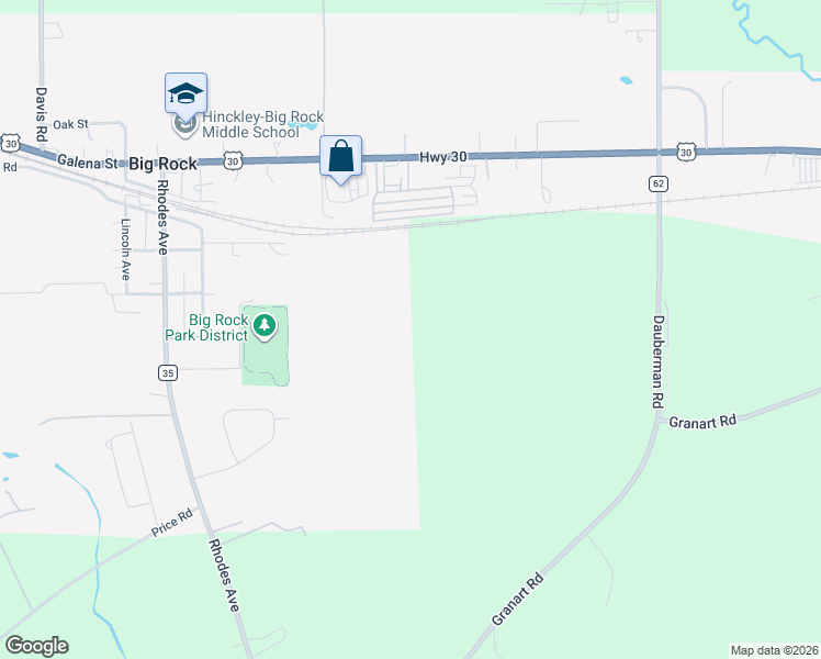 map of restaurants, bars, coffee shops, grocery stores, and more near in Big Rock