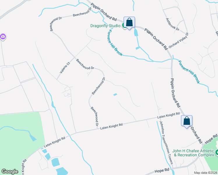 map of restaurants, bars, coffee shops, grocery stores, and more near 11 Lauren Court in Cranston