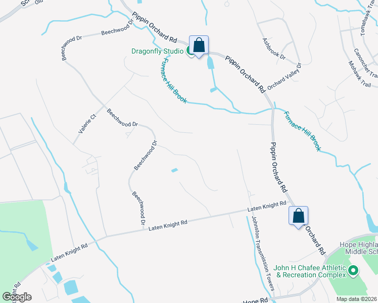 map of restaurants, bars, coffee shops, grocery stores, and more near 24 Lauren Court in Cranston