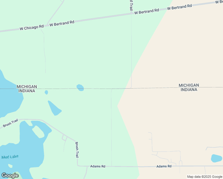 map of restaurants, bars, coffee shops, grocery stores, and more near 50501 Poppy Road in South Bend