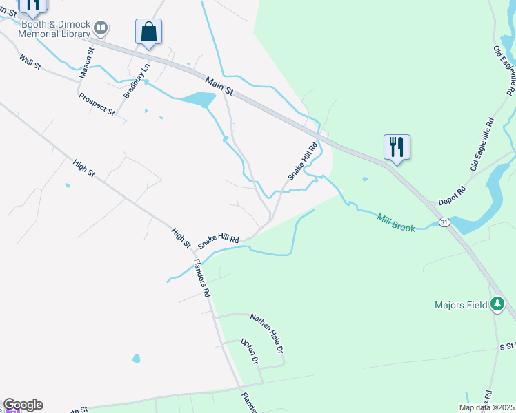 map of restaurants, bars, coffee shops, grocery stores, and more near 228 Armstrong Road in Coventry