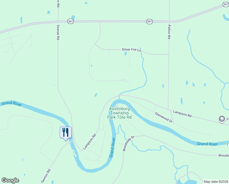 map of restaurants, bars, coffee shops, grocery stores, and more near 3857 Lampson Road in Geneva