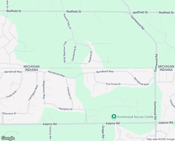 map of restaurants, bars, coffee shops, grocery stores, and more near 16645 Barryknoll Way in Granger