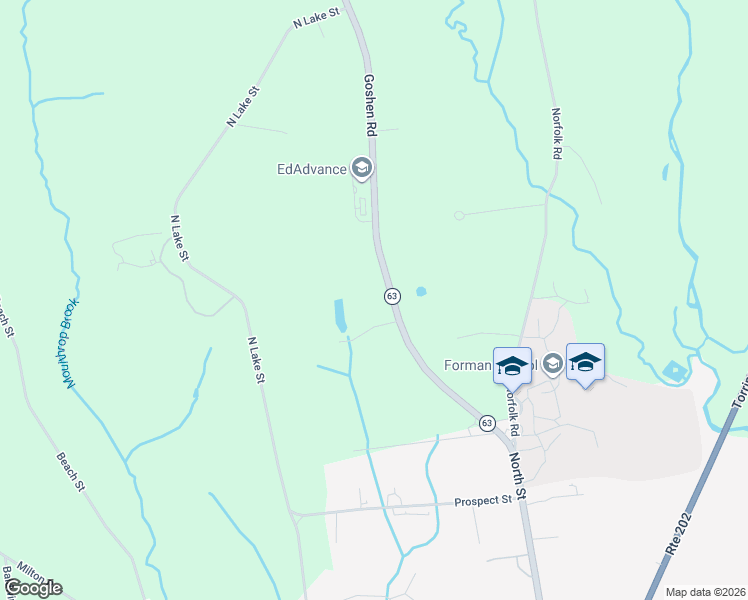 map of restaurants, bars, coffee shops, grocery stores, and more near 317 Goshen Road in Litchfield