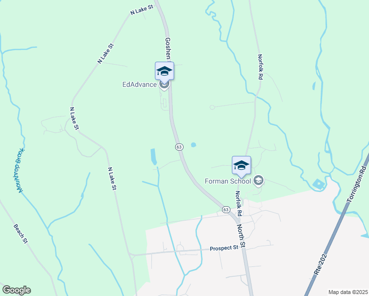map of restaurants, bars, coffee shops, grocery stores, and more near 316 Goshen Road in Litchfield
