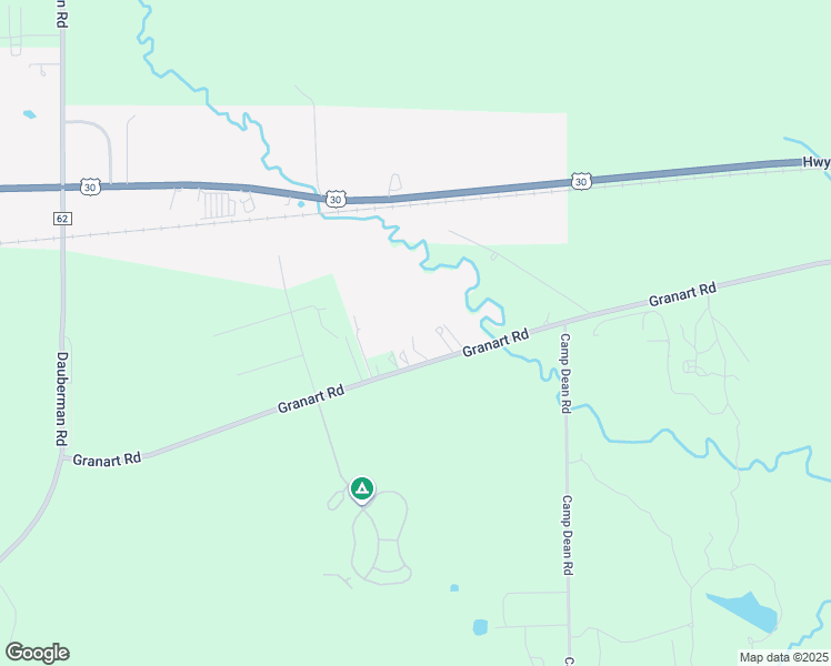 map of restaurants, bars, coffee shops, grocery stores, and more near 46W280 Granart Road in Big Rock