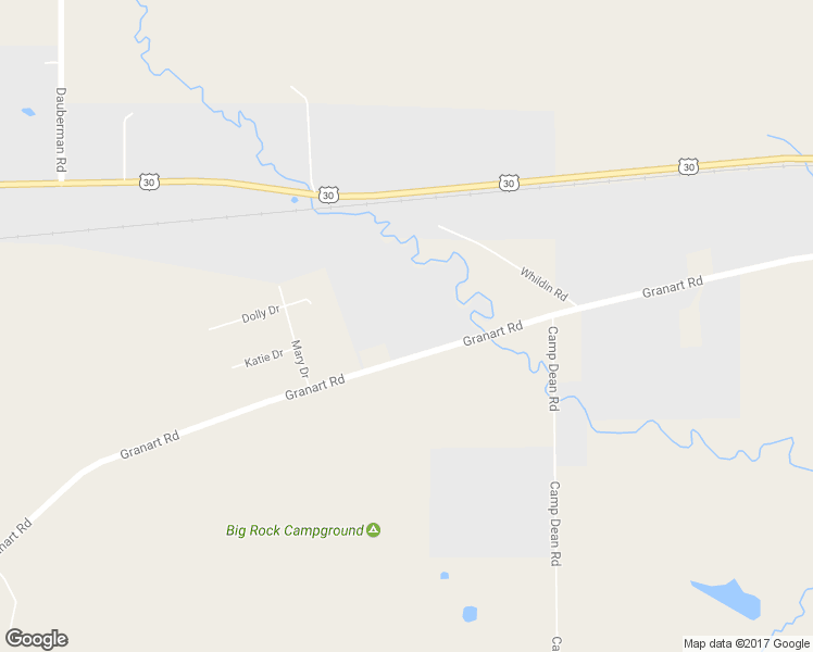 map of restaurants, bars, coffee shops, grocery stores, and more near 46W280 Granart Road in Big Rock