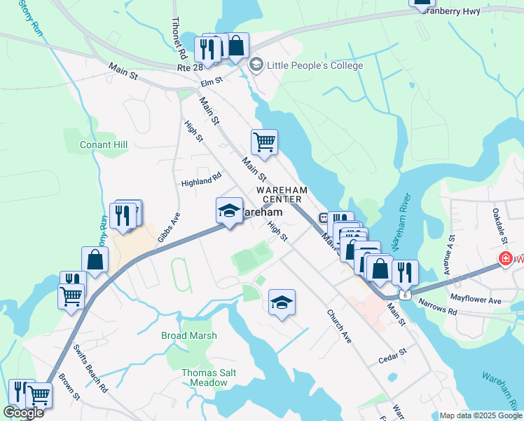 18 Chapel Street, Wareham Center MA Walk Score