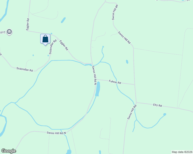 map of restaurants, bars, coffee shops, grocery stores, and more near 540 Swiss Hill Road North in Jeffersonville