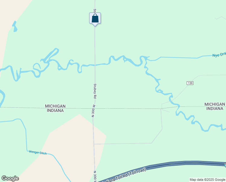 map of restaurants, bars, coffee shops, grocery stores, and more near 71271 Stubey Road in Sturgis