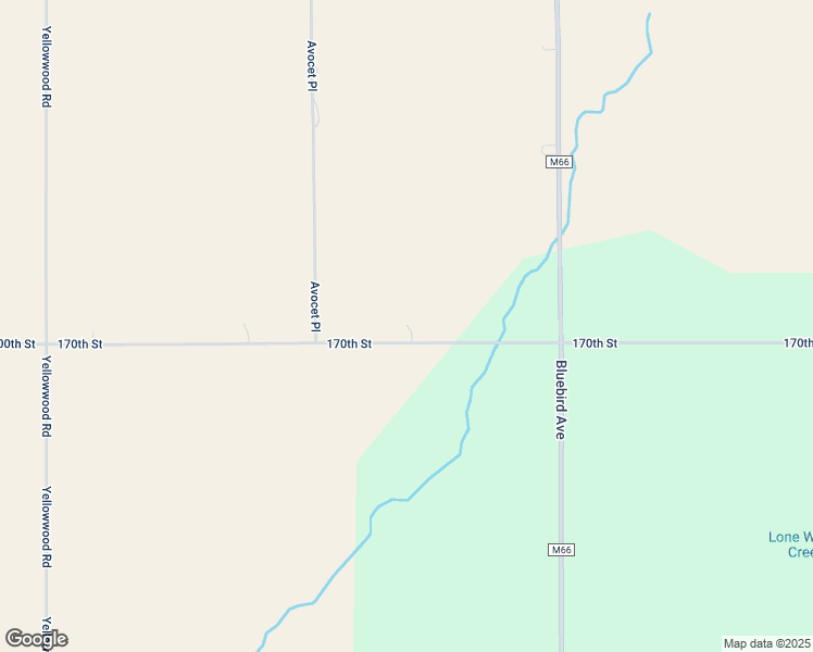 map of restaurants, bars, coffee shops, grocery stores, and more near 1071 170th Street in Manning