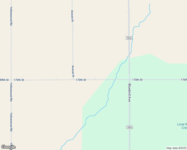 map of restaurants, bars, coffee shops, grocery stores, and more near 1071 170th Street in Manning