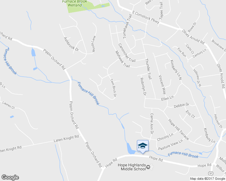 map of restaurants, bars, coffee shops, grocery stores, and more near 77 Twin Birch Drive in Cranston