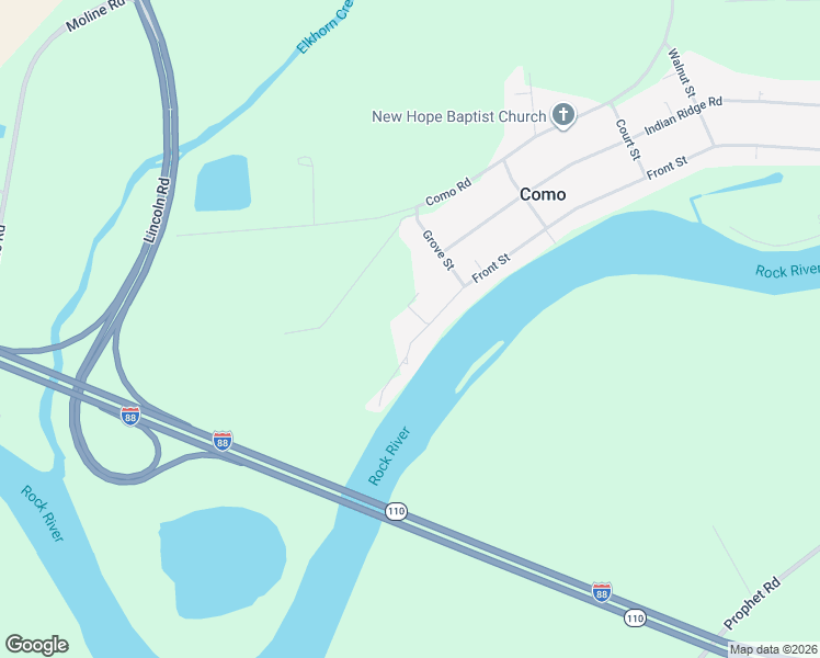 map of restaurants, bars, coffee shops, grocery stores, and more near 24750 Front Street in Sterling