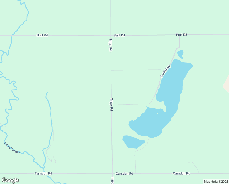 map of restaurants, bars, coffee shops, grocery stores, and more near 11351 Tripp Road in Waldron