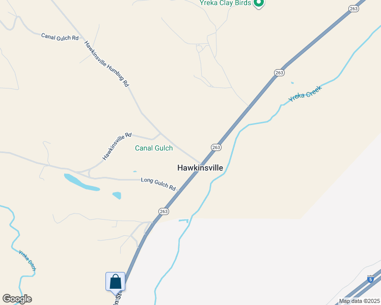 map of restaurants, bars, coffee shops, grocery stores, and more near 1439 Hawkinsville Humbug Road in Yreka