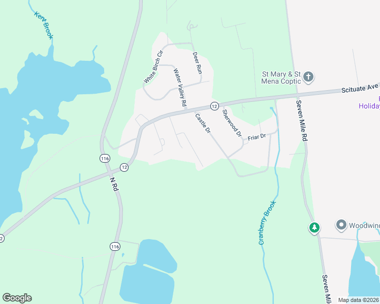 map of restaurants, bars, coffee shops, grocery stores, and more near 19 Rise-N-Sun Drive in Scituate