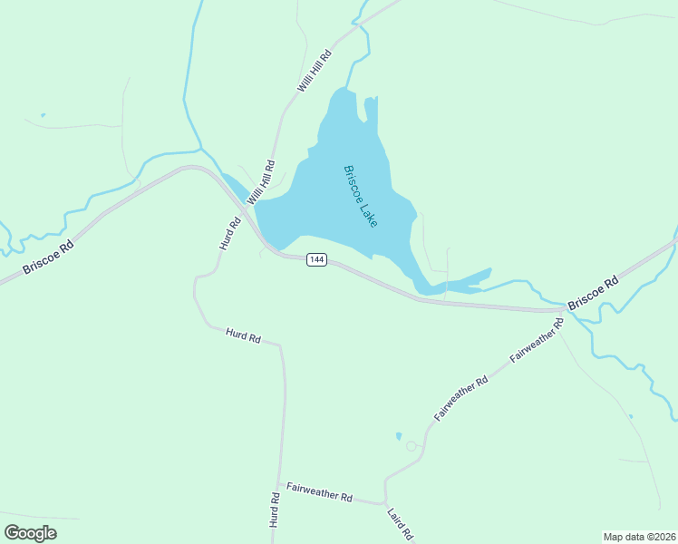 map of restaurants, bars, coffee shops, grocery stores, and more near 544 Briscoe Road in Swan Lake