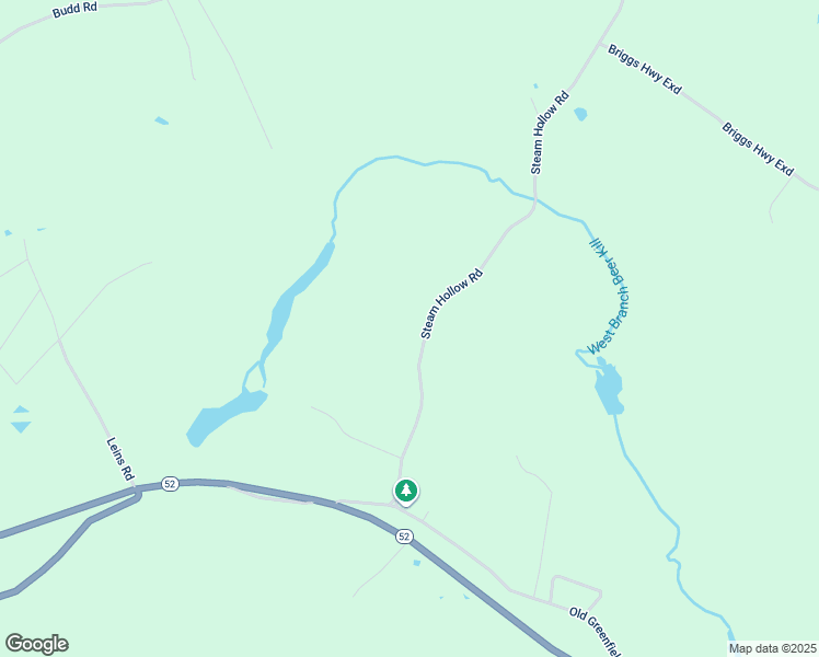 map of restaurants, bars, coffee shops, grocery stores, and more near 45 Steam Hollow Road in Greenfield Park