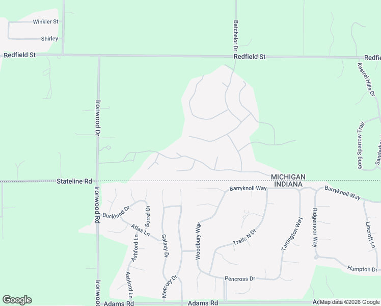 map of restaurants, bars, coffee shops, grocery stores, and more near 33192 Old Post Road in Niles