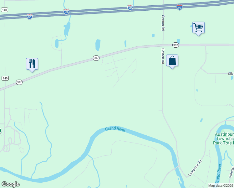 map of restaurants, bars, coffee shops, grocery stores, and more near 1371 Mechanicsville Road in Geneva